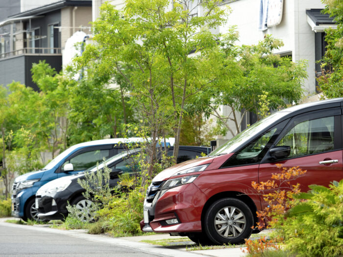 車3台〜4台の駐車場をつくる際の注意点